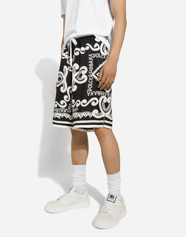 Dolce & Gabbana Pantaloni in drill da bambino L44P53-FUFNH