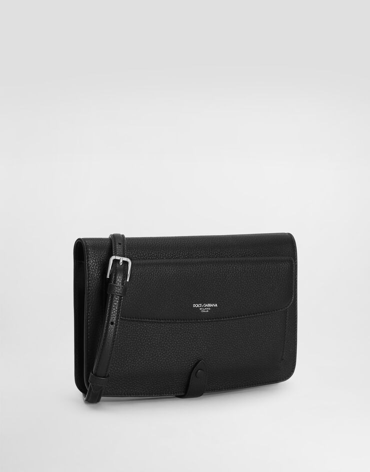 Dolce & Gabbana Calfskin clutch bag Dolce & Gabbana Calfskin clutch bag Black BM2770A0370