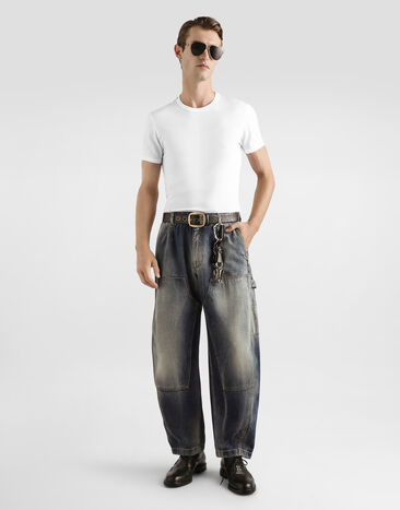 Dolce & Gabbana Denim trousers Multicolor GP1M5DG8OK4