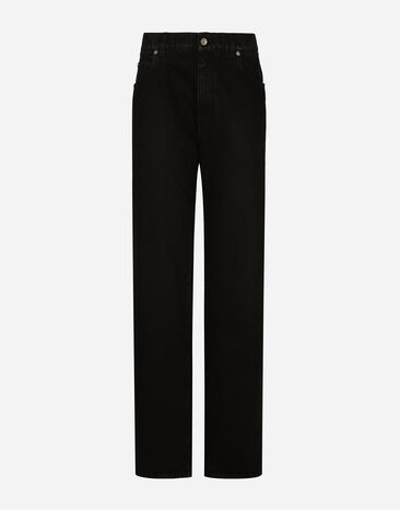 Dolce & Gabbana Jeans aus dunkelblauem Denim Mehrfarbig FTCGNDG8GZ9