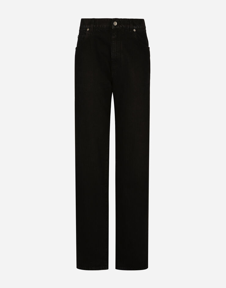 Dolce & Gabbana Vaqueros de denim deep blue Multicolor FTCGNDG8GZ9