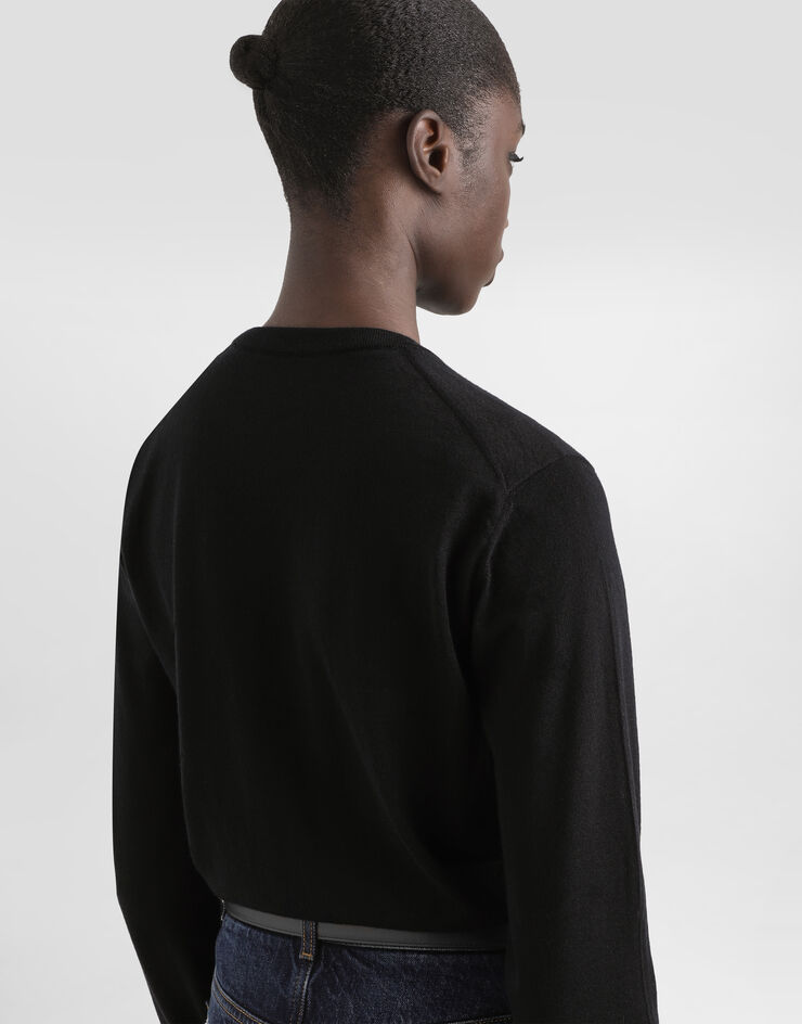 Dolce & Gabbana Cashmere pullover Black FXXAGZJBW0P