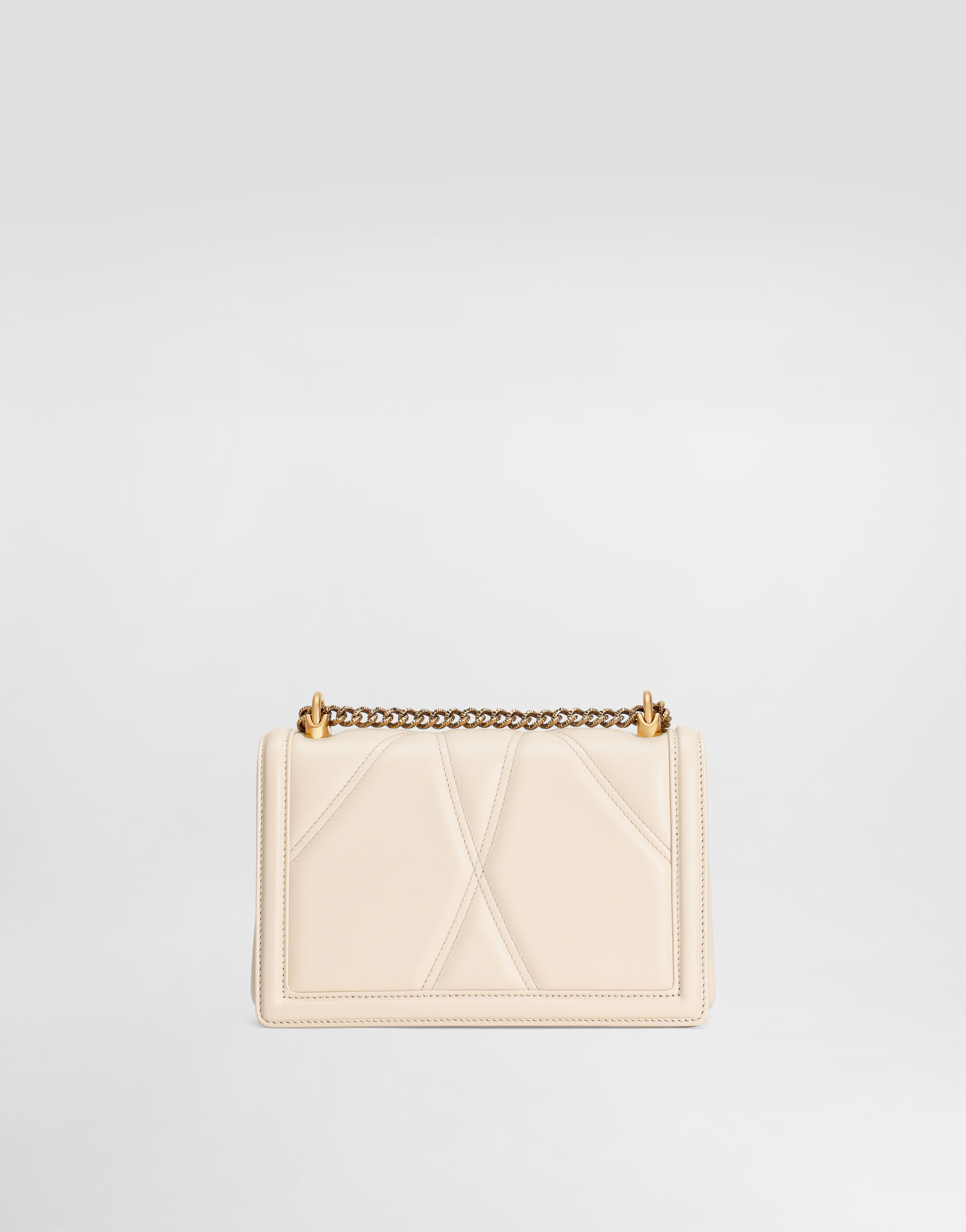 Medium Devotion shoulder bag in Cream for Women Dolce Gabbana