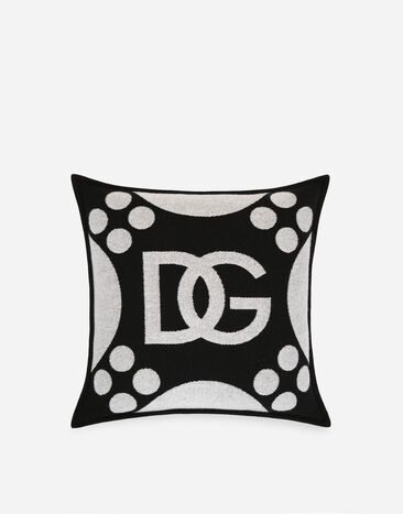 Dolce & Gabbana Wool jacquard cushion medium Multicolor TCE008TCAN2
