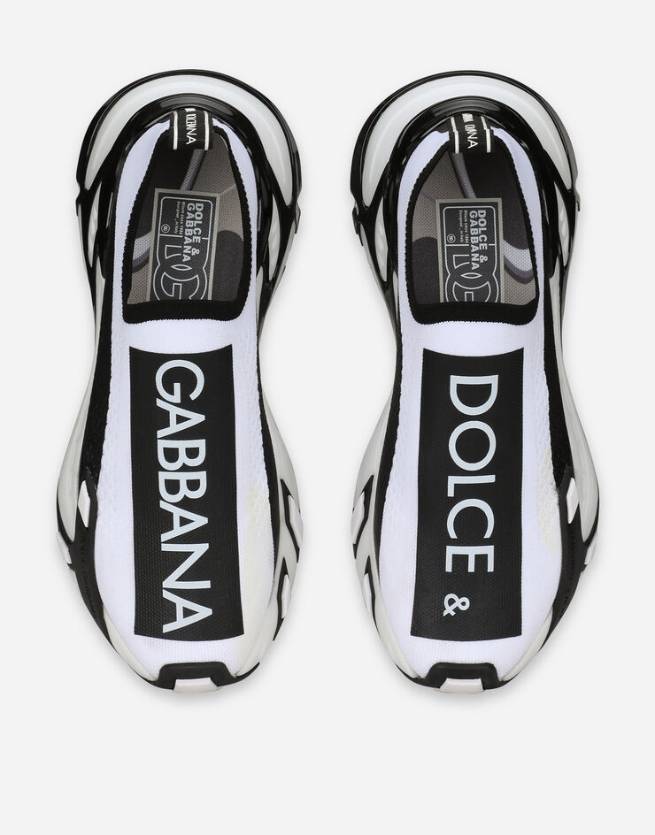 Dolce & Gabbana Sneakers Fast en fine maille stretch Multicolore CS2172AH414