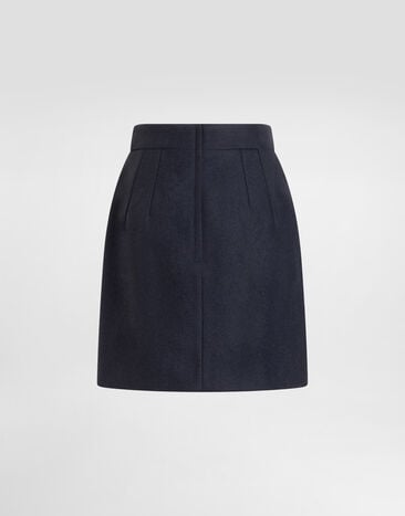 Dolce & Gabbana Wool skirt Dolce & Gabbana Wool skirt Blue F4DGITHU2B0
