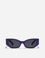 Dolce & Gabbana DNA logo sunglasses Purple VG600KVN587