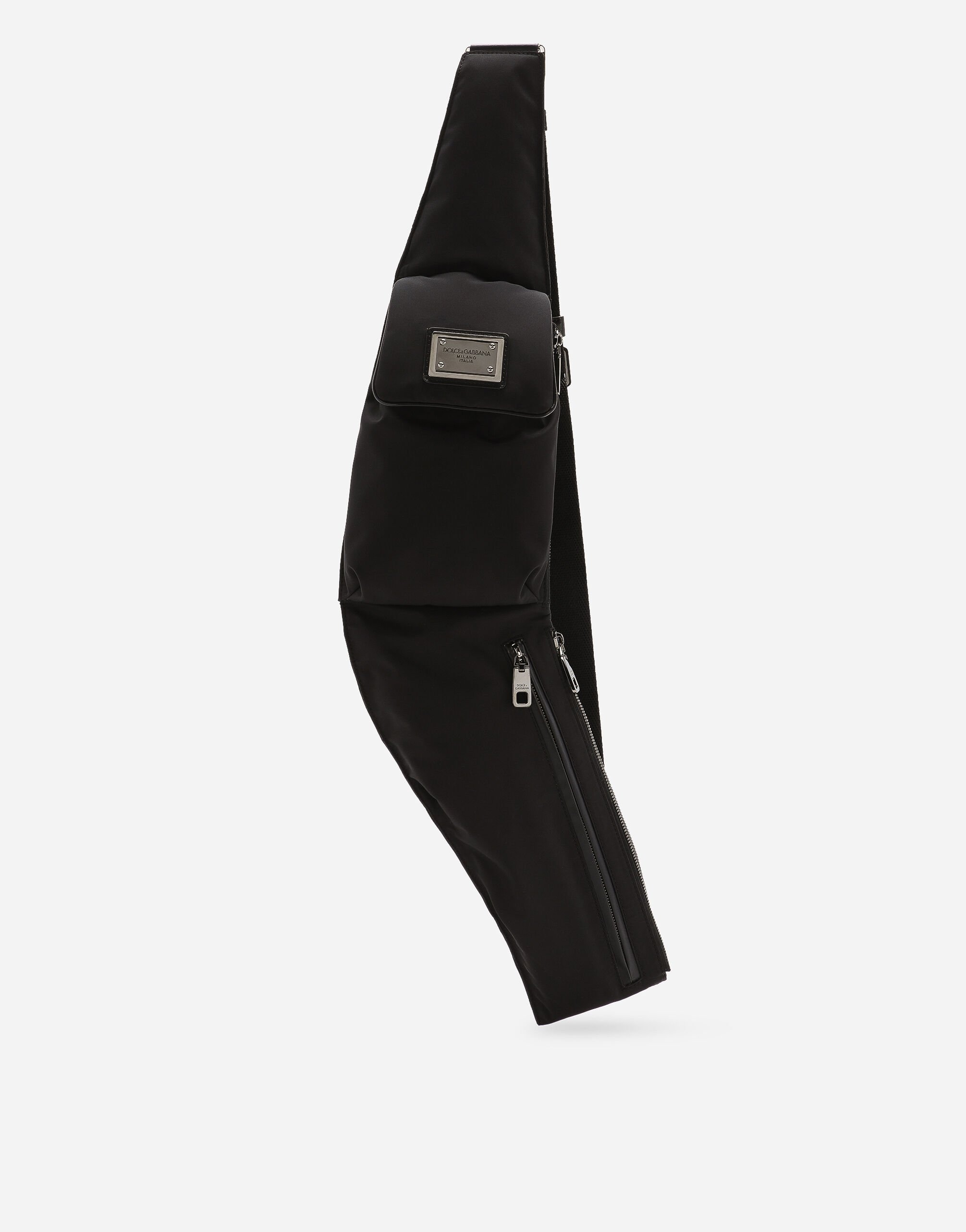 Dolce & Gabbana حقيبة خصر نايلون أسود BM2331A8034