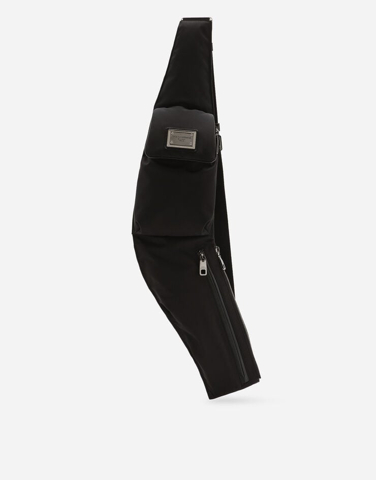 Dolce&Gabbana حقيبة خصر نايلون أسود BM2279AP549