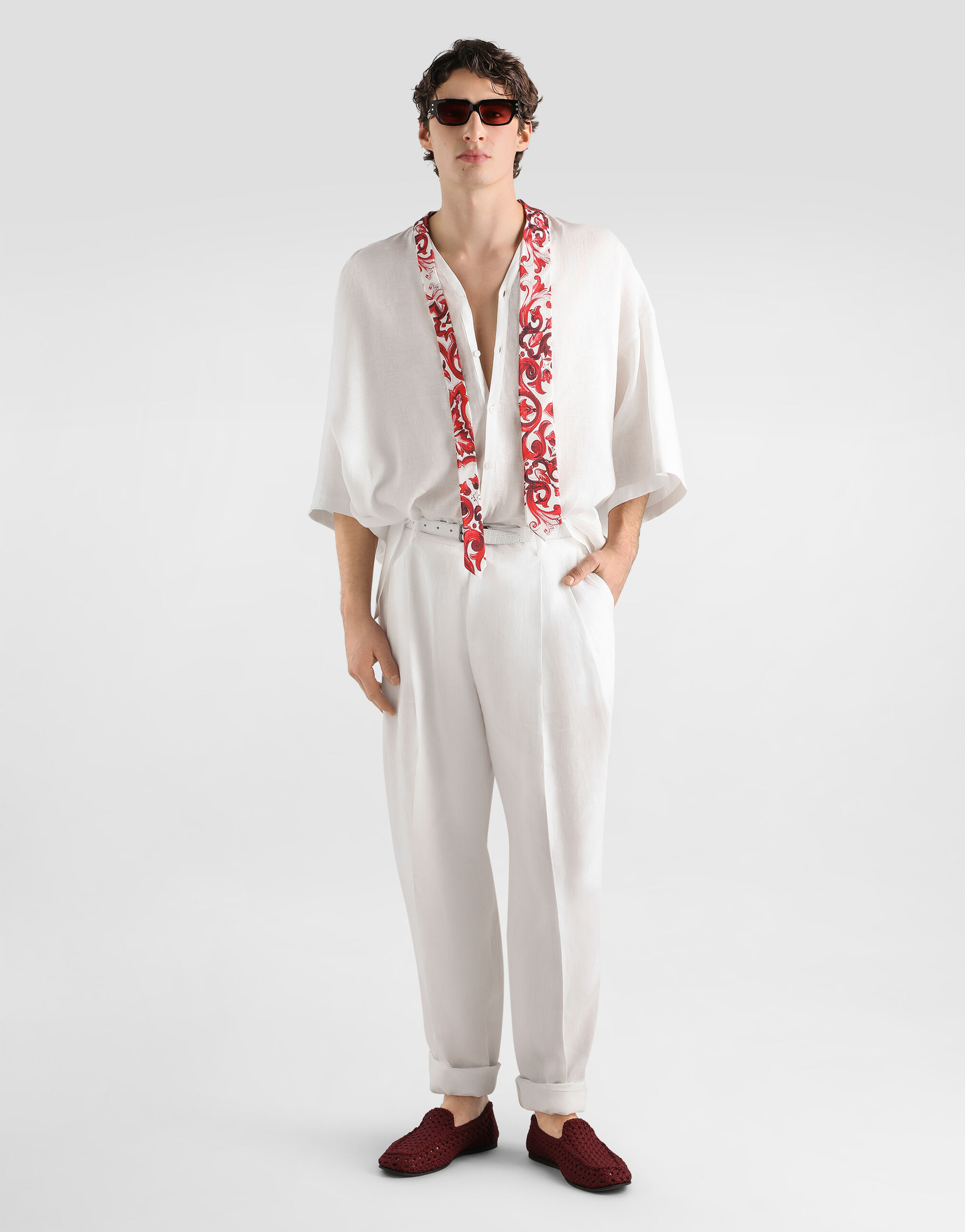 Shirt in linen - thumbnail 2