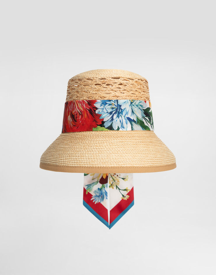 Dolce & Gabbana Raffia hat Multicolor FH676AGDDBU