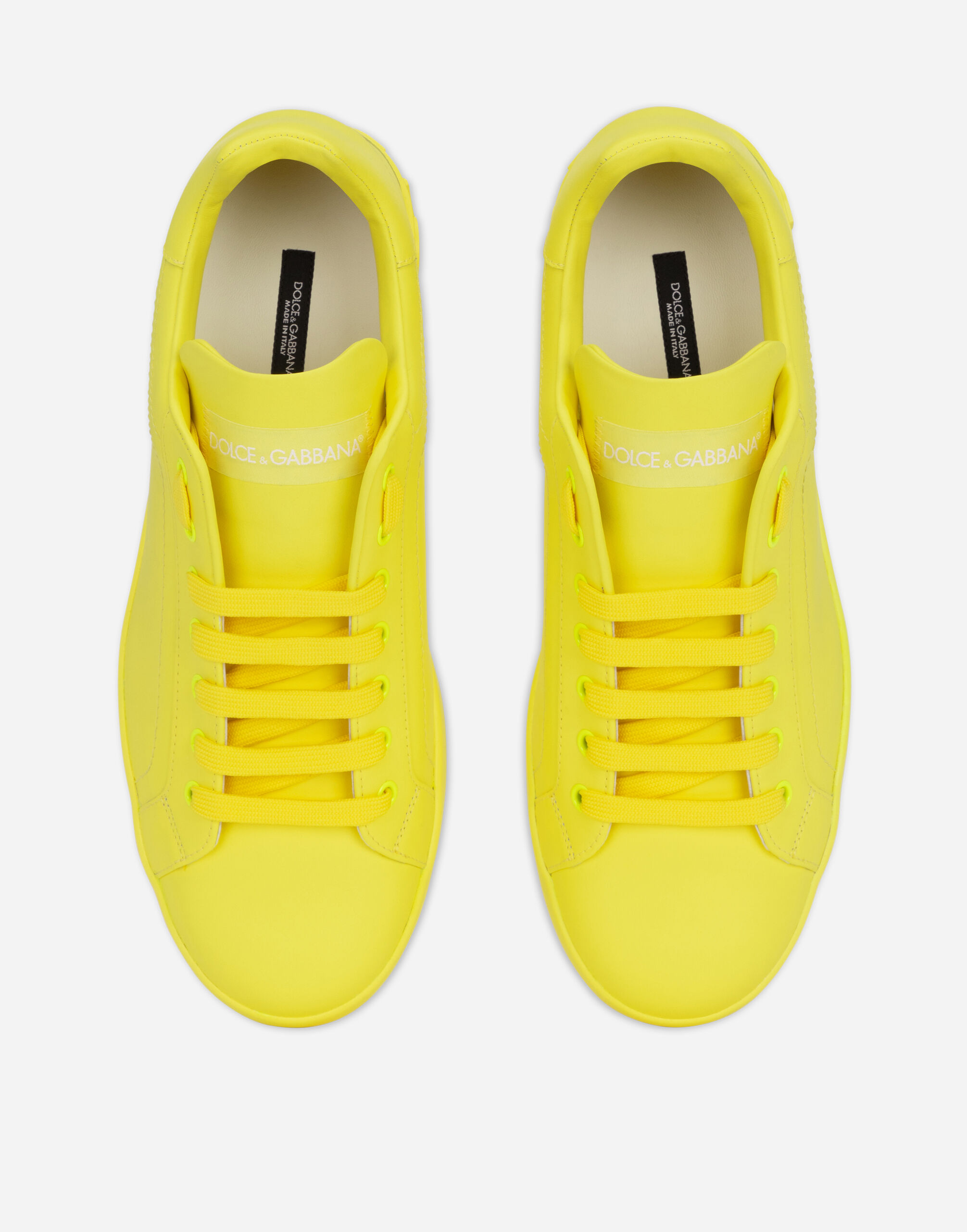 Dolce and gabbana best sale yellow sneakers