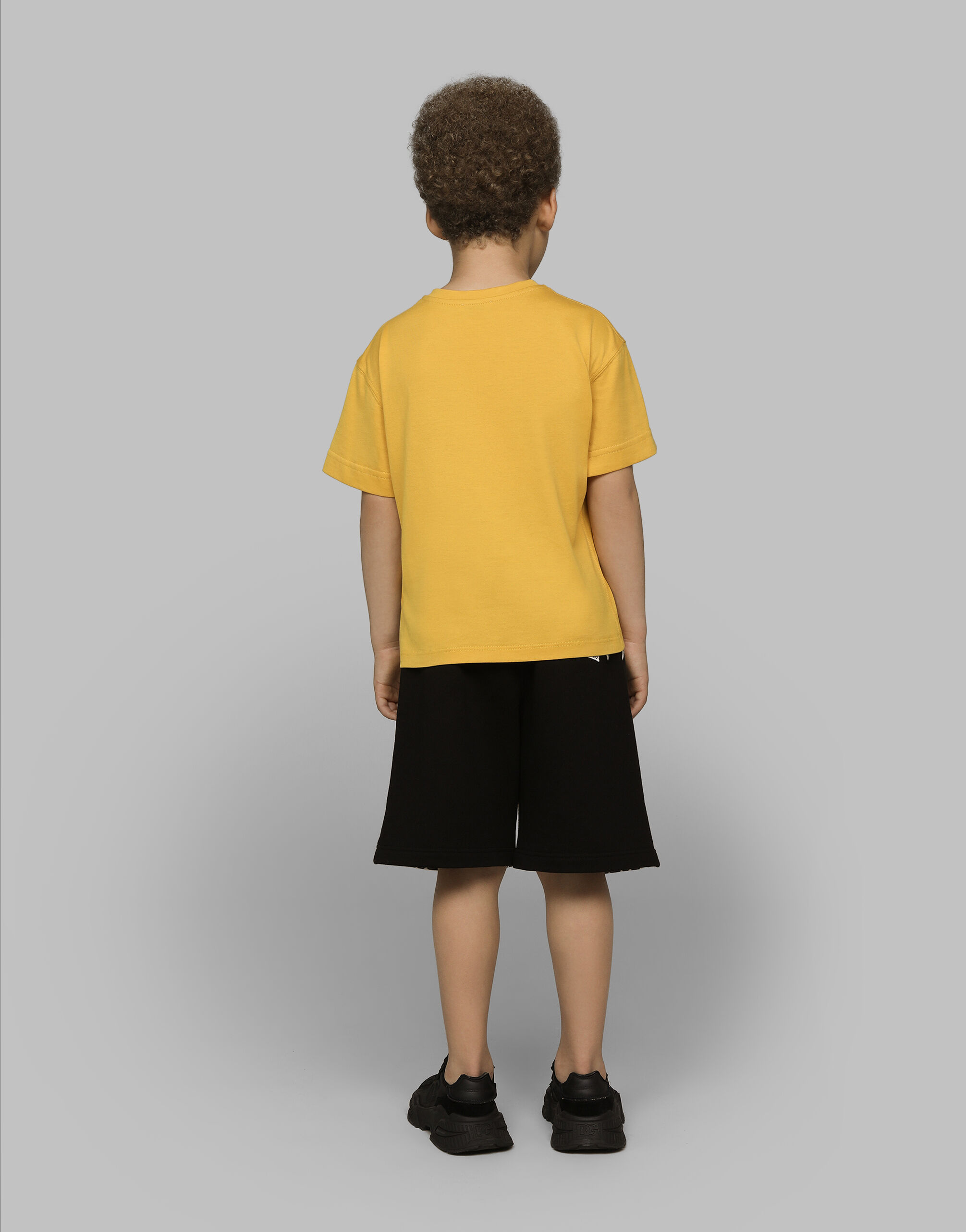 Yellowのメンズ T-SHIRT MANICA CORTA | Dolce&Gabbana®