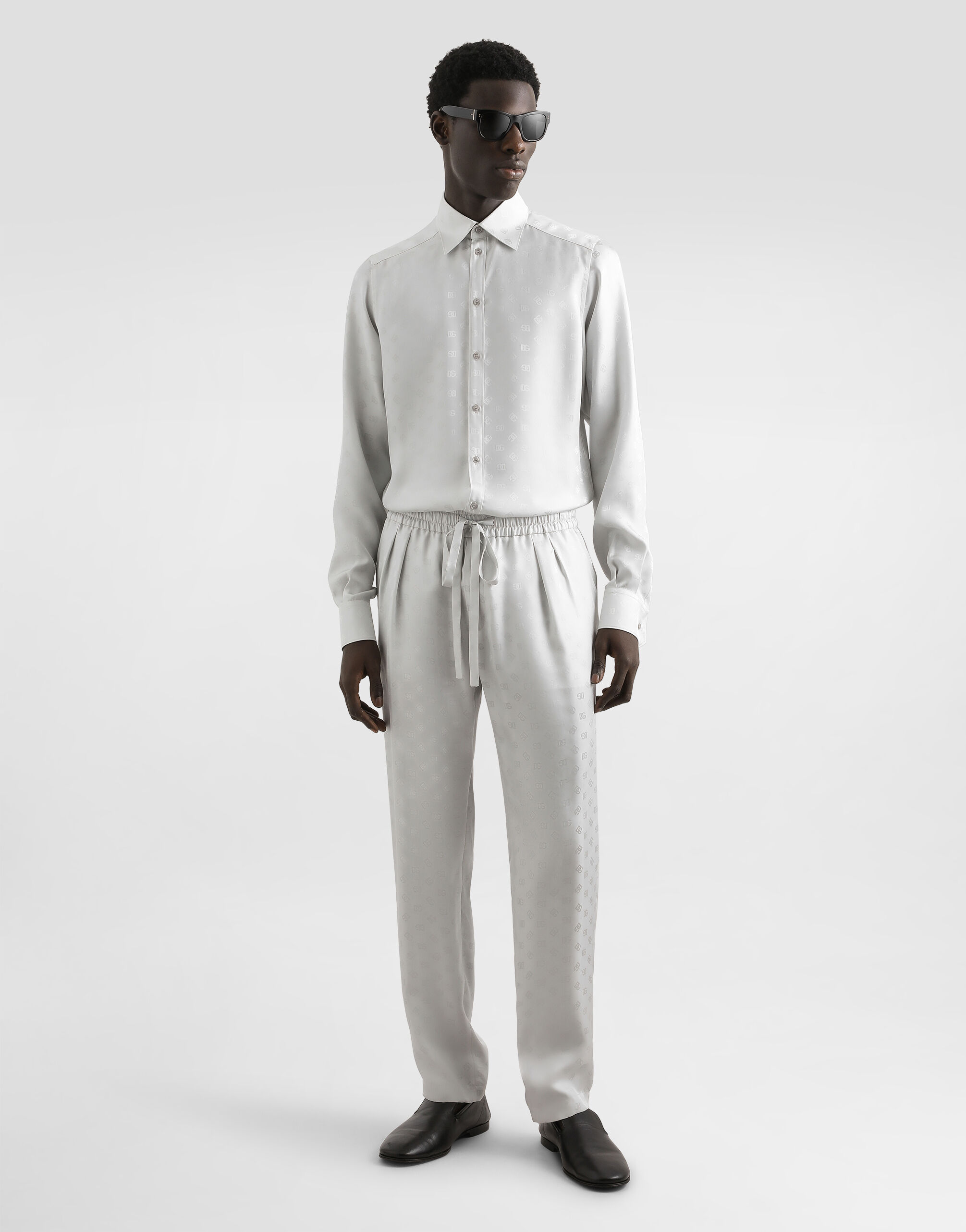 DG logo jacquard trousers - thumbnail 9