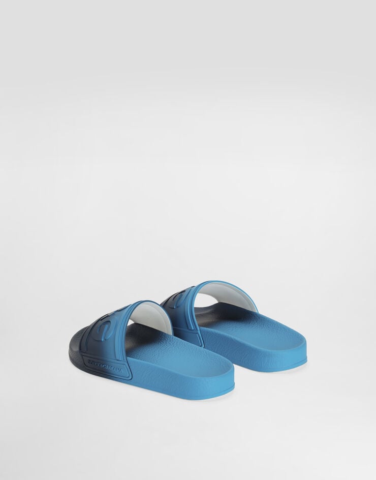 Dolce & Gabbana Slides with ombré hydro dripping Dolce & Gabbana Slides with ombré hydro dripping Azure DD0320A5631