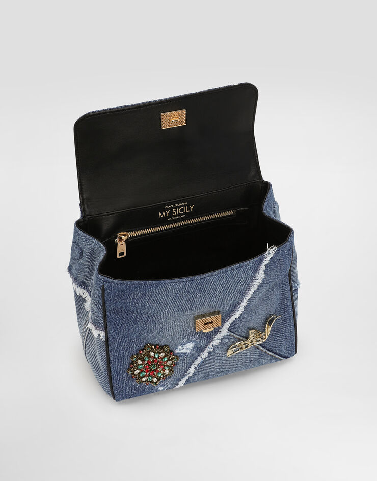 Dolce & Gabbana My Sicily denim handbag Multicolor BB7781BG682