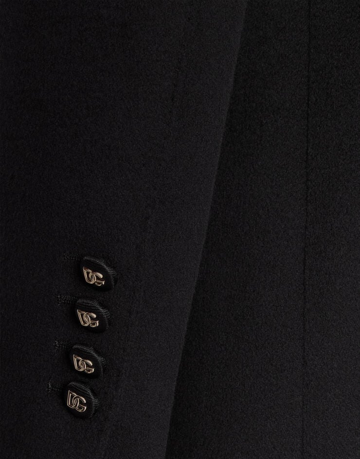 Dolce & Gabbana Dolce double-breasted wool coat Dolce & Gabbana Dolce double-breasted wool coat Black F0N87THU2CA