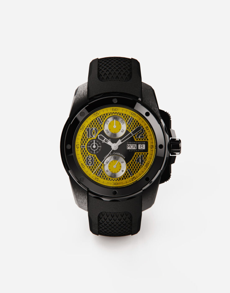 Dolce & Gabbana ساعة DS5 من الفولاذ بطلاء PVD أسود WWJS1SXRN0S