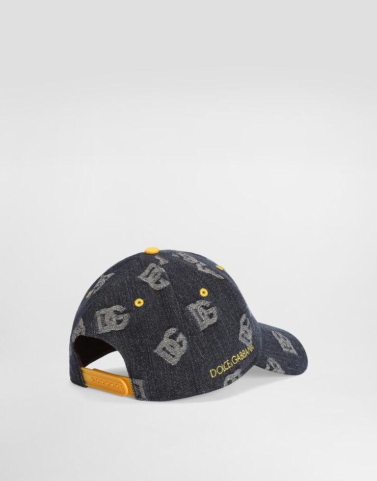 Dolce & Gabbana Dolce&Gabbana X ’47 New York Mets Baseball Cap In Denim Logo Denim Multicolor IH152MGI219