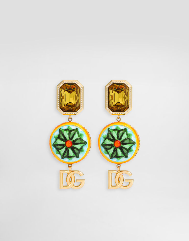 Dolce & Gabbana Clip earrings Multicolor WES6C3W1111