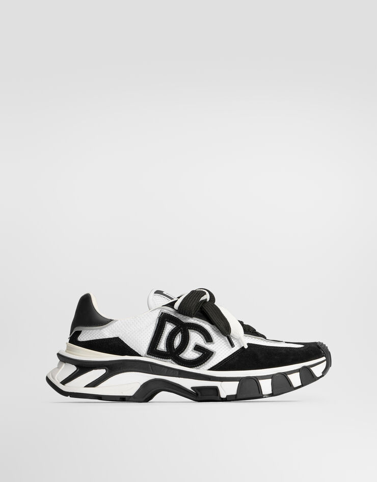 Dolce & Gabbana DG country road nylon and leather sneakers Multicolor CS2403A0208