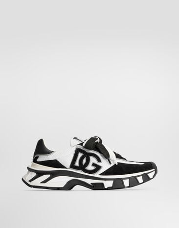 Dolce & Gabbana DG country road nylon and leather sneakers Dolce & Gabbana DG country road nylon and leather sneakers Multicolor CS2403A0208
