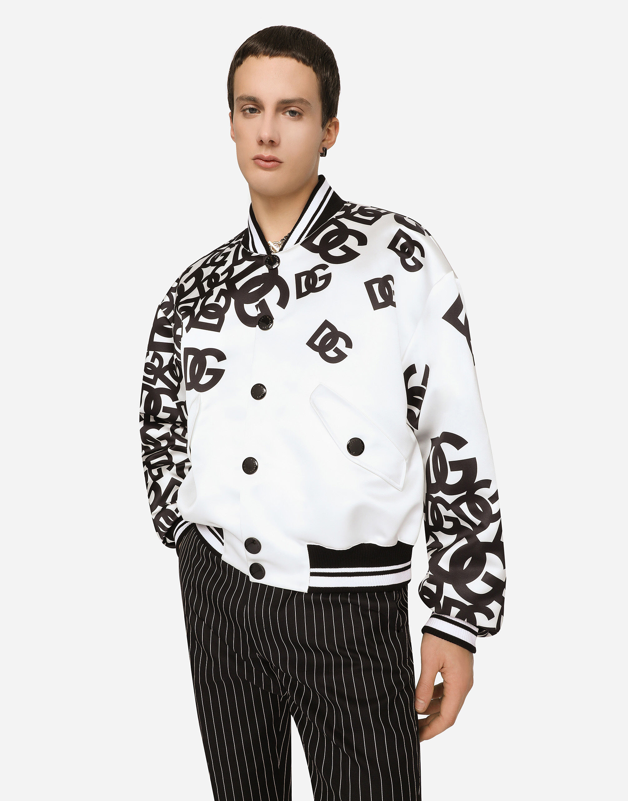 GIUBBOTTO BOTTONI in Multicolor for Men | Dolce&Gabbana® US
