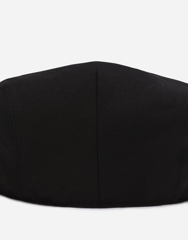 Dolce & Gabbana Wool flat cap Black GH587AFU21B