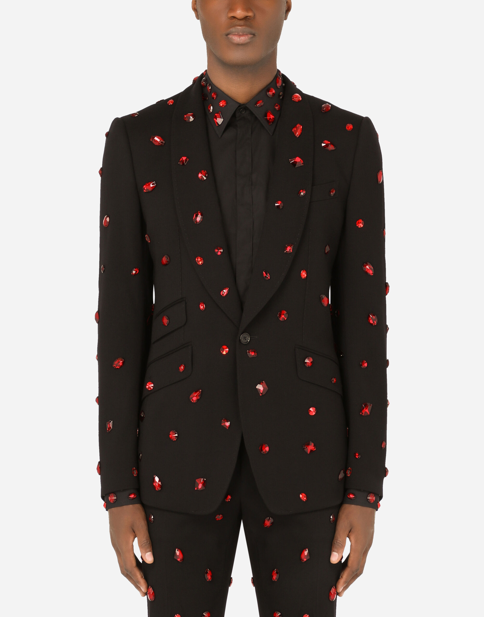 Dolce and gabbana rhinestone jacket outlet
