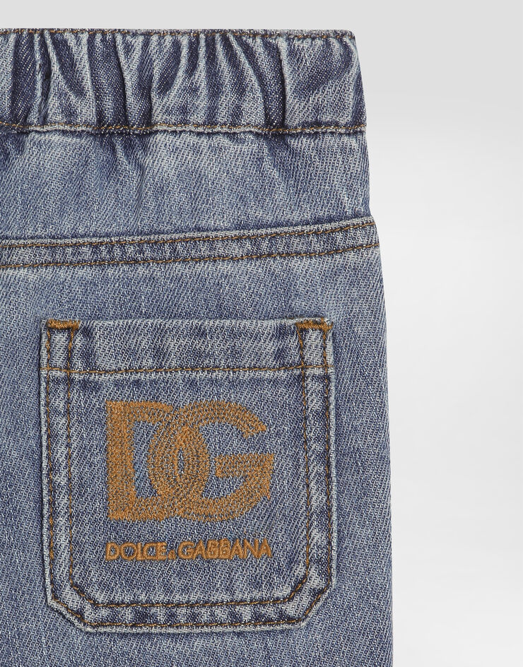 Dolce & Gabbana 5-pocket denim pants Multicolor L15P07LDD44