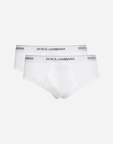 Dolce & Gabbana Трусы-слипы Brando из эластичного хлопка (комплект × 2) черный M9C03JONN95