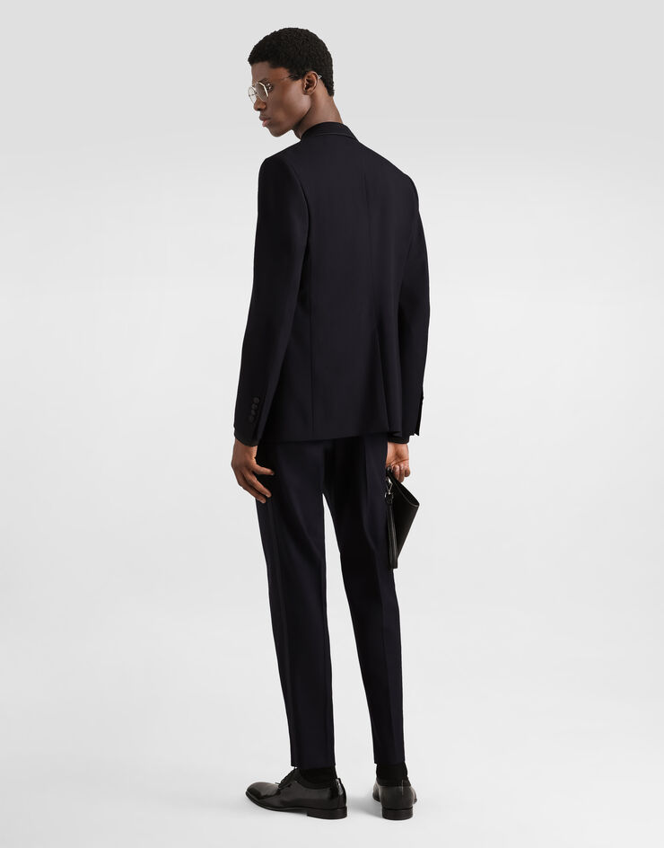 Dolce & Gabbana Crêpe de chine martini shirt  G5PD3TFU1P8