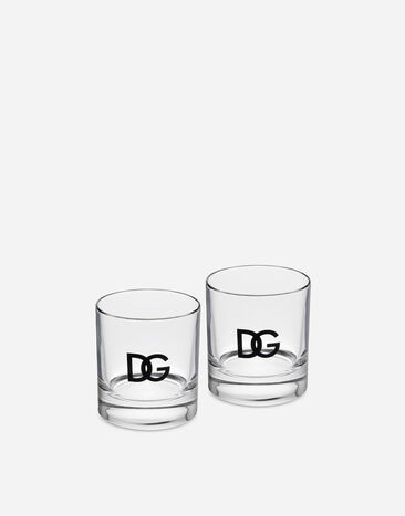 Dolce & Gabbana Set 2 Shot Glasses Multicolor TCB021TCALZ