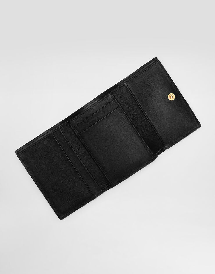 Dolce & Gabbana Plongé calfskin wallet Black BI0770A9S25