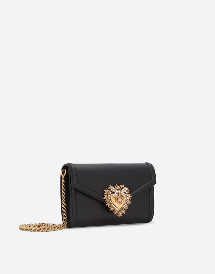 Dolce & Gabbana Minibag Devotion in pelle di vitello Nero BI2931AV893