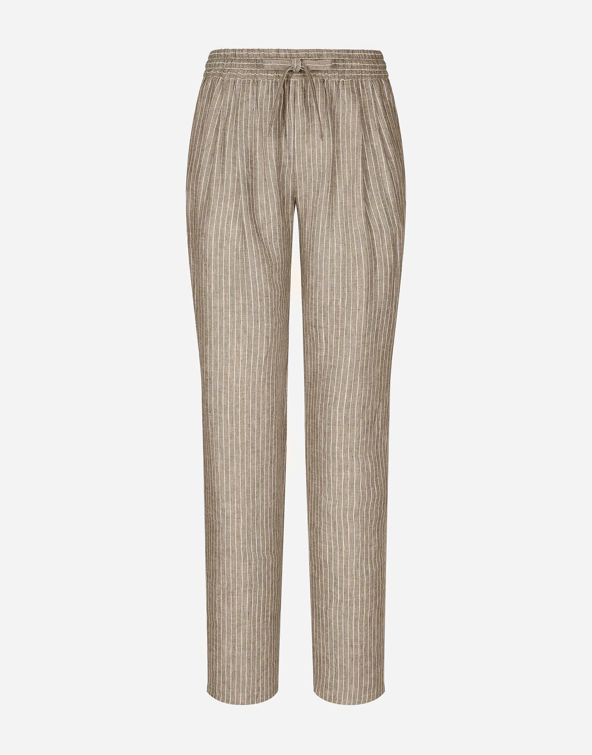 Dolce & Gabbana Orange Polyester Jogger Men Sweatpants Pants
