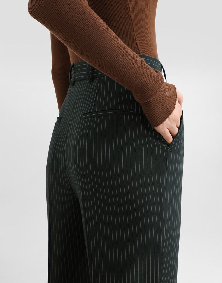 Dolce & Gabbana Pinstripe wool trousers Dolce & Gabbana Pinstripe wool trousers Multicolor FTAM2TFRBDQ
