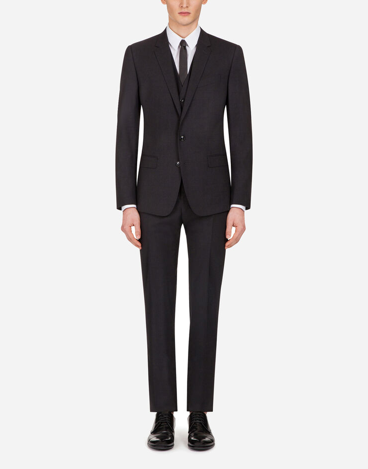 Dolce & Gabbana Gold fit shirt in cotton poplin White G5CP0TFU5GK