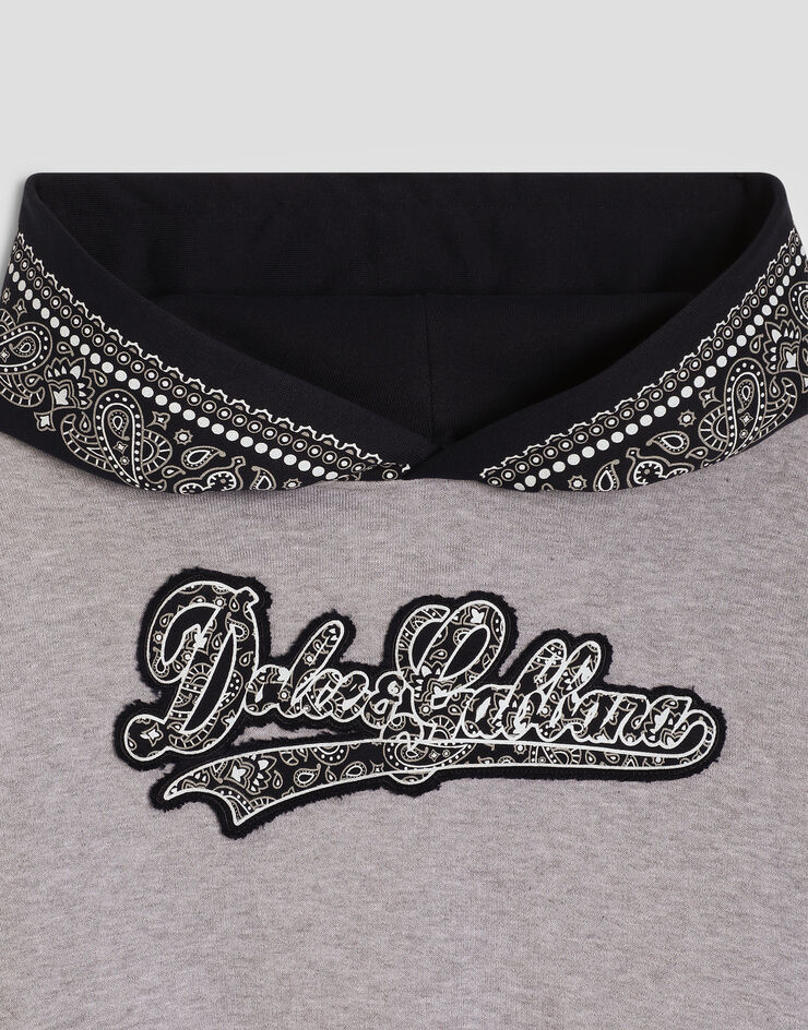 Dolce & Gabbana Cotton sweatshirt with logo  L4JWNVG7P6L