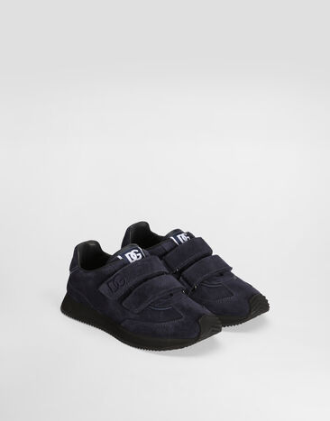 Dolce & Gabbana DG Cushion sneakers in split leather  DA5321A0234