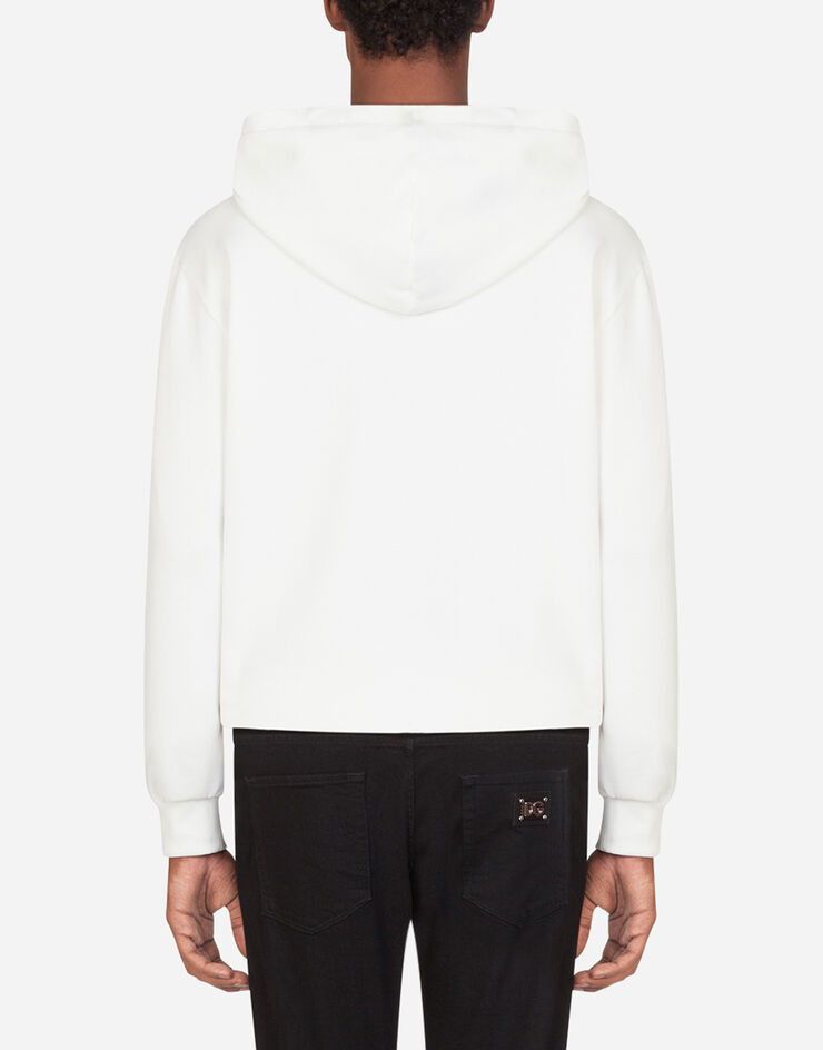 Dolce & Gabbana Army print hoodie BLANCO G9QW1TFI7IM