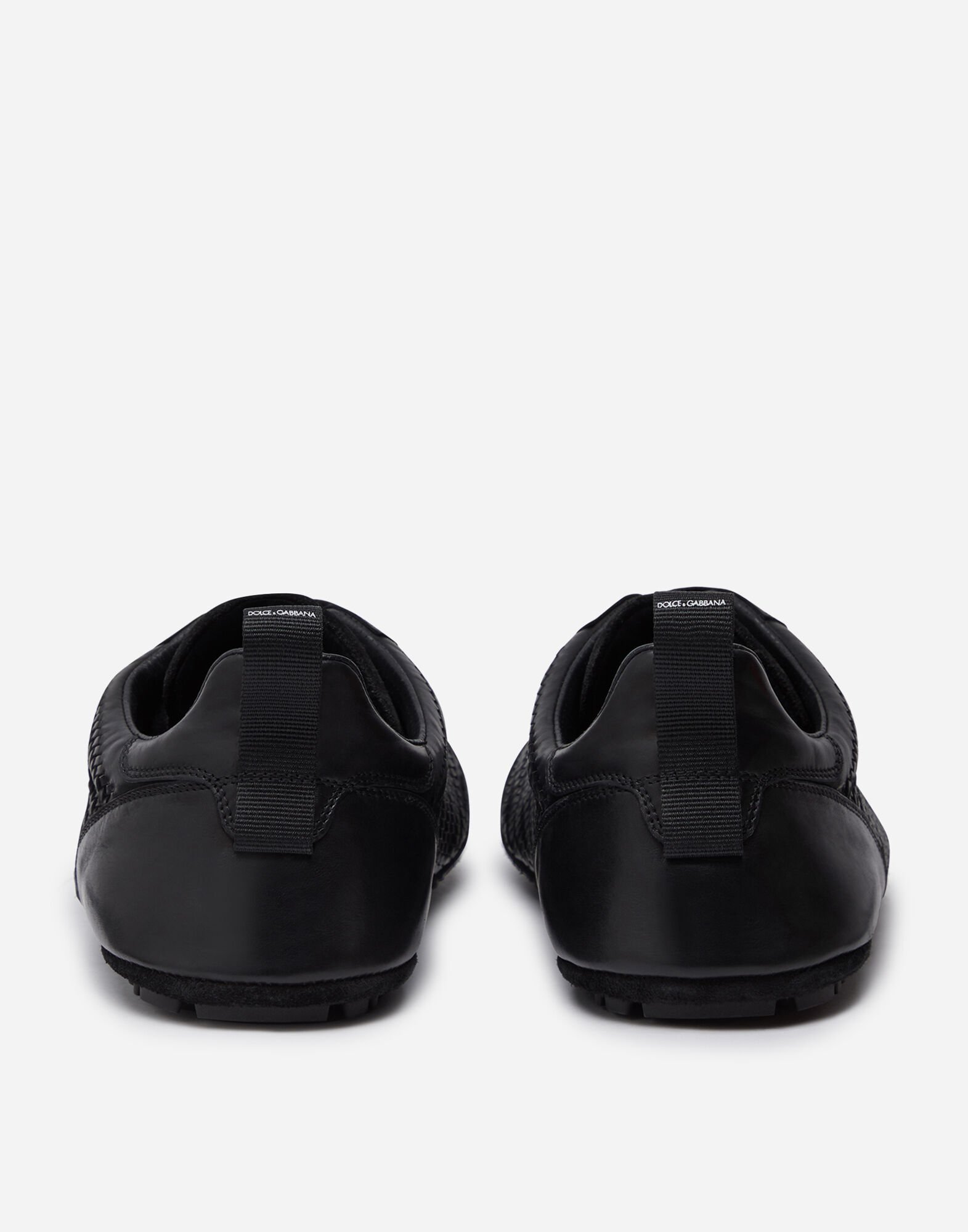 Dolce & Gabbana ブラックレースモカシン Lace NS1 sneakers in Black for Women | Dolce&Gabbana® US