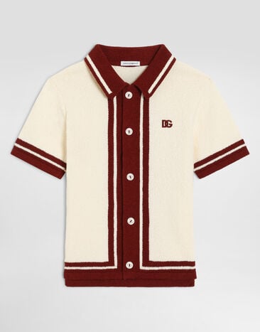 Dolce & Gabbana Knitted shirt Beige L4KWG9JGMIX