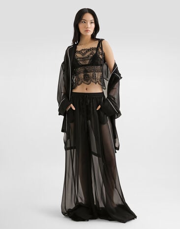Dolce & Gabbana Lace top Black F7BU3TGDDVS