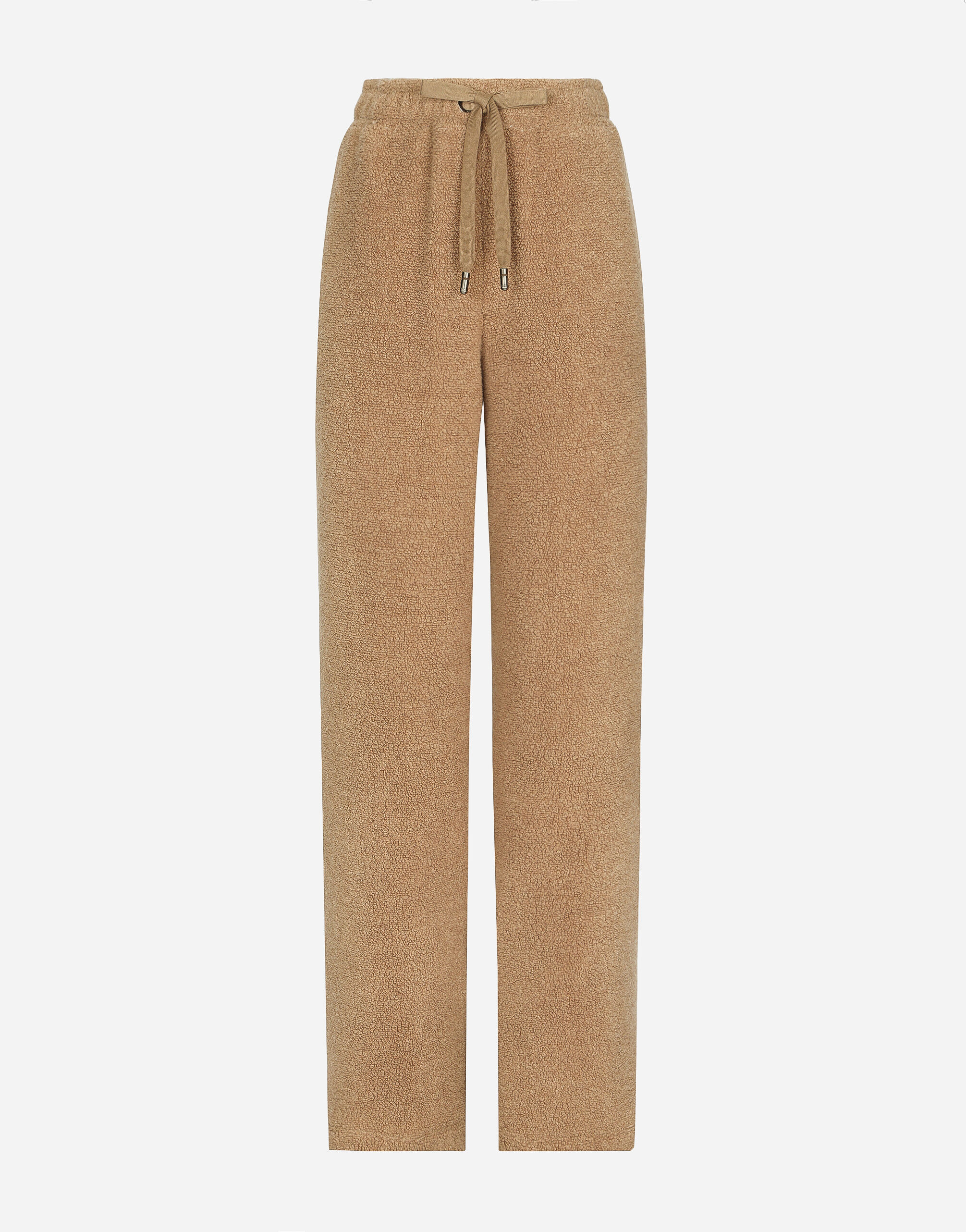 Dolce&Gabbana Wool jersey jogging pants Beige F7W98TFUWDU