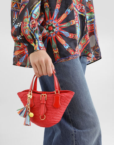 Dolce & Gabbana Raffia coffa capri Multicolor BB7915A0430