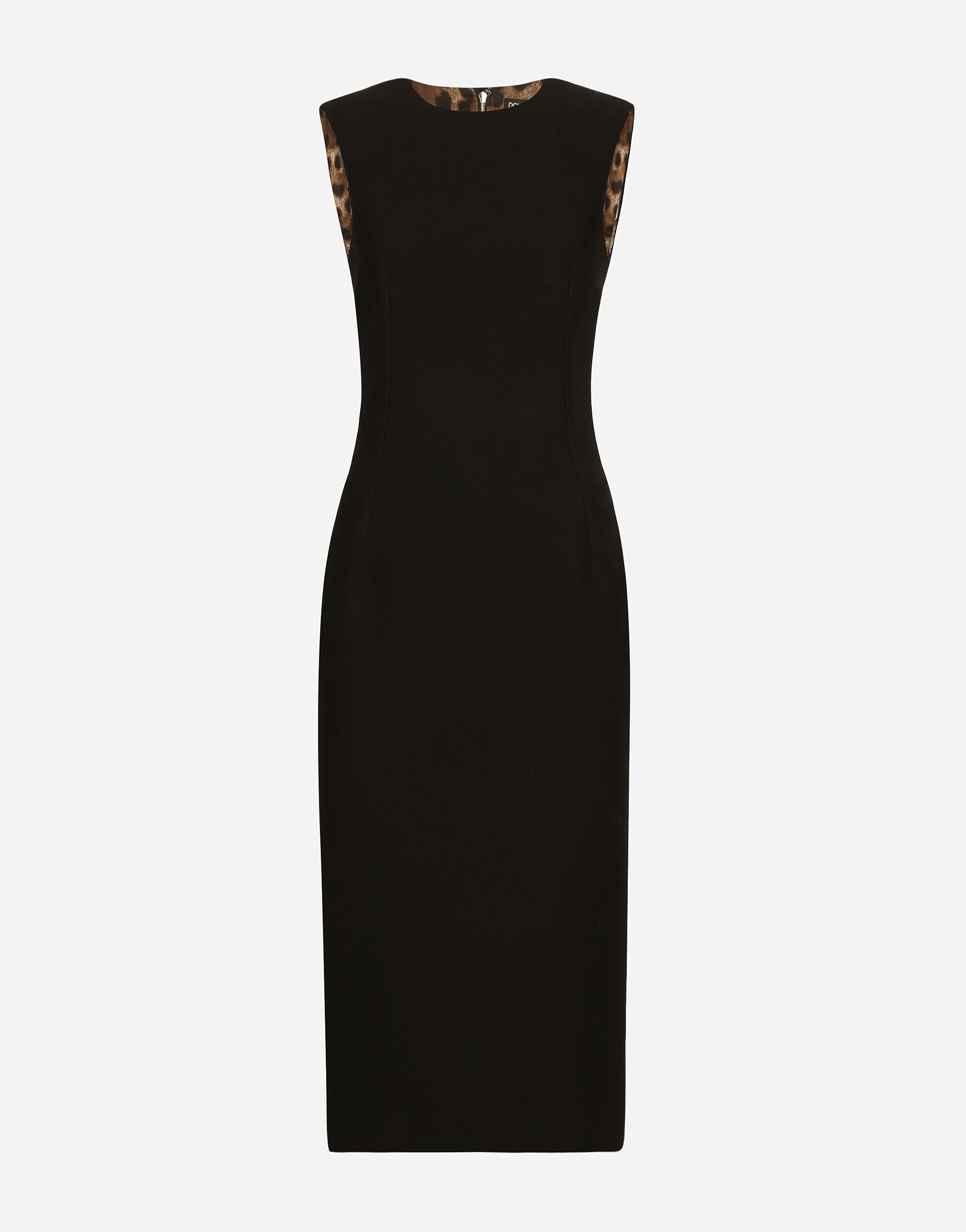 Wool sheath dress