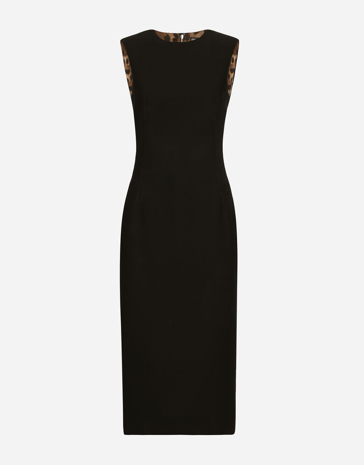 Dolce & Gabbana Wool sheath dress  Nero F6GASTFUBFX