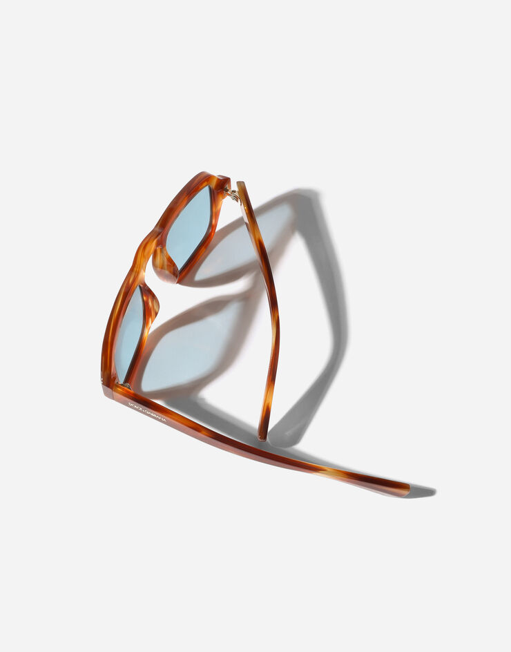 Dolce & Gabbana نظارات شمسية رجالية من عرض الأزياء Ginger VG4553VP180