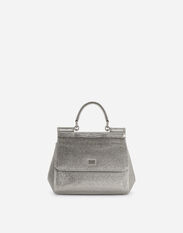 Dolce & Gabbana KIM DOLCE&GABBANA Medium Sicily handbag Silver BB7604AN241